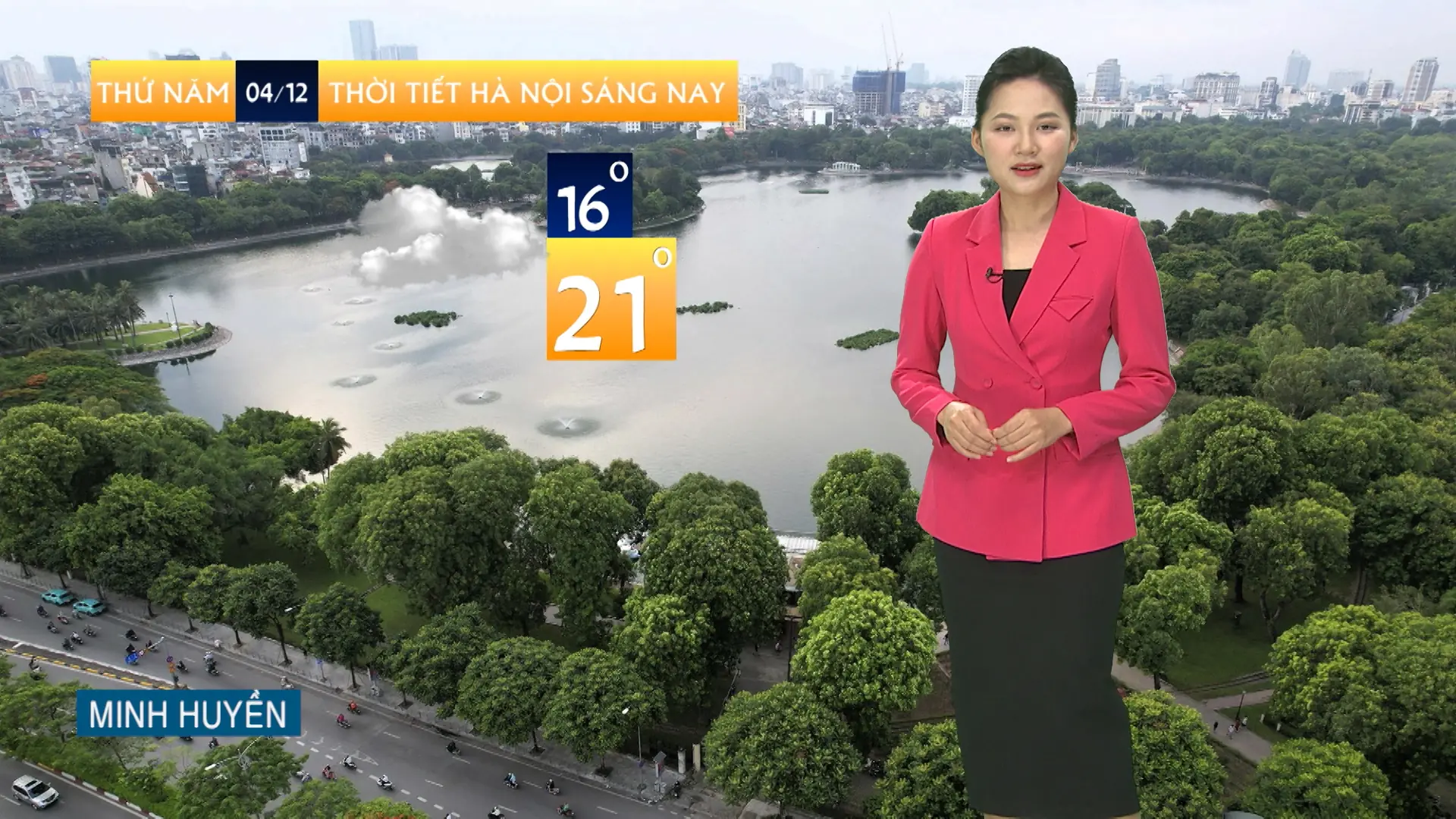 Dự báo thời tiết trưa | 04/12/2025